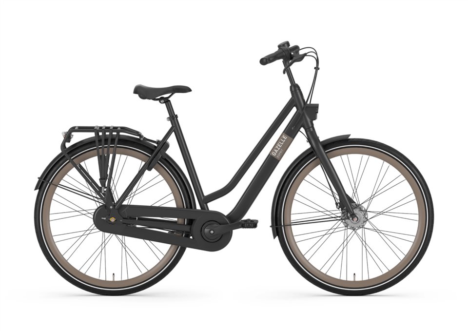 Sterke no nonsense fiets met ingebouwde verlichting. licht en sterk, ideaal voor school of werk.