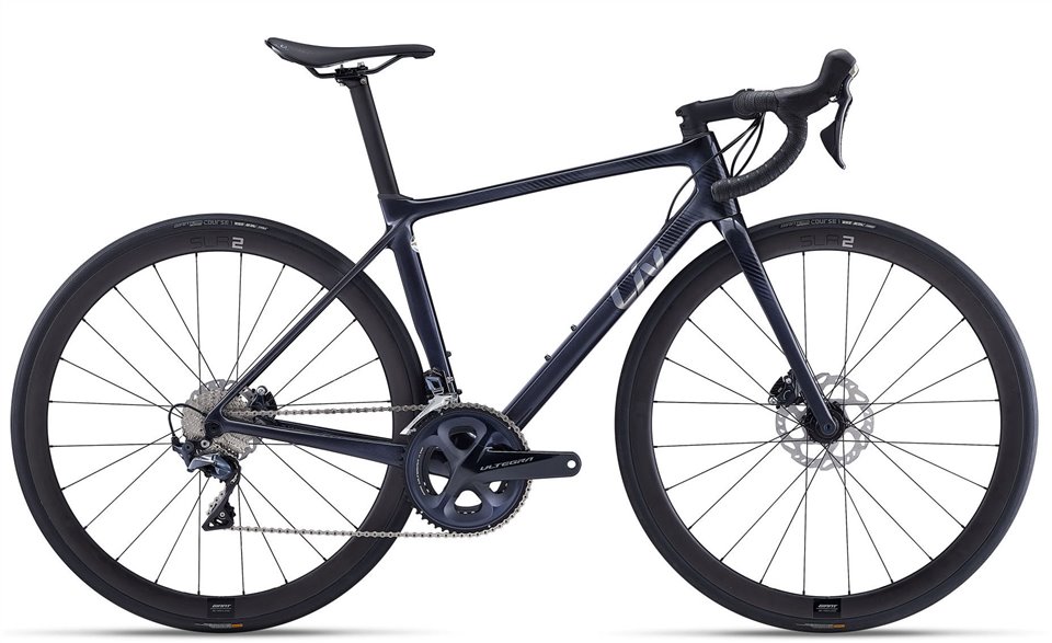 Dames racefiets met carbon frame, Shimano Ultegra groep en carbon wielen. Nu wel voor een hele speciale prijs.